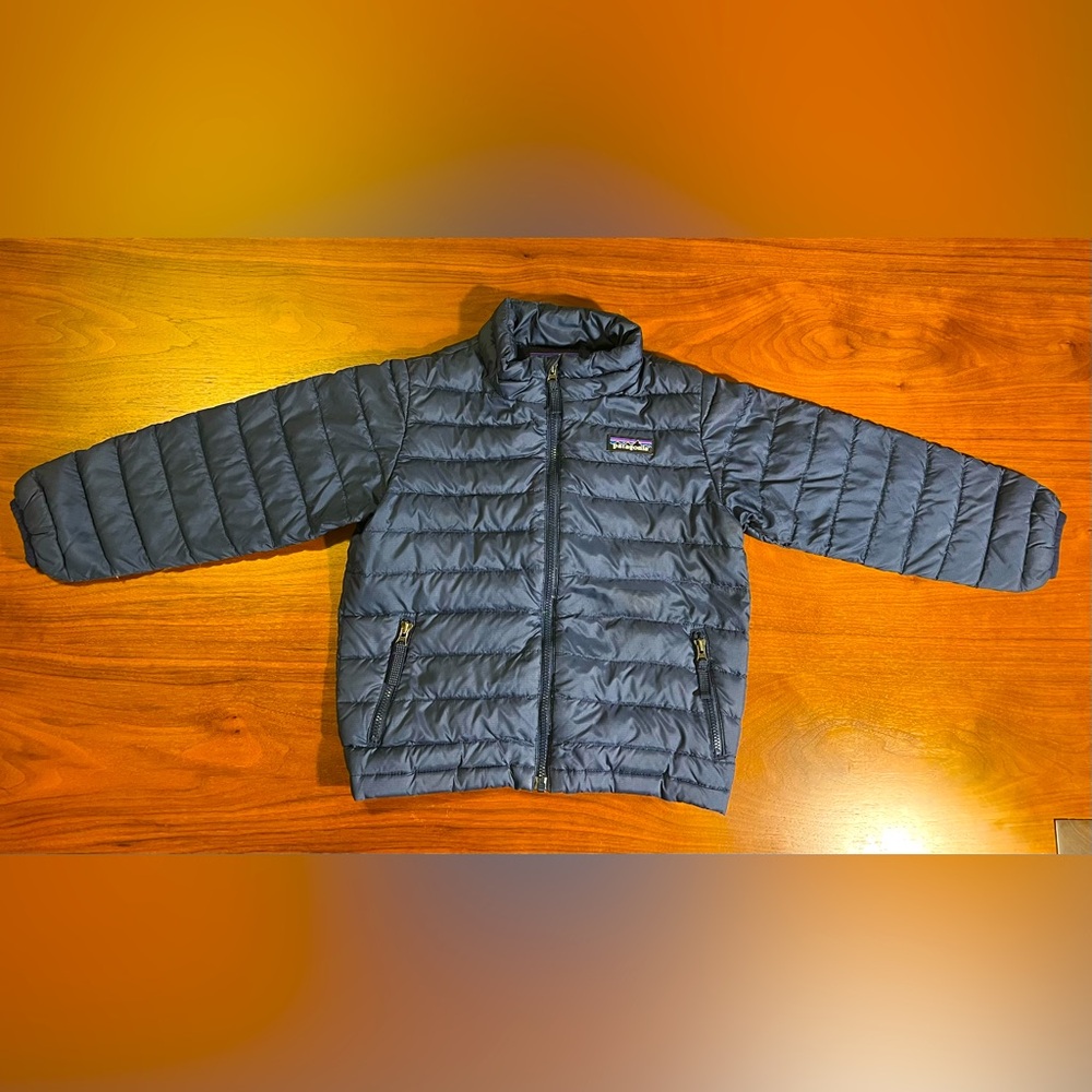 Patagonia Down Sweater Puffer, navy blue - 4T